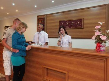 Angel Beach Hotel Tosmur Ngoại thất bức ảnh